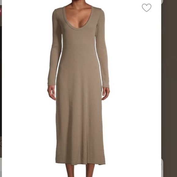 James Perse Dresses & Skirts - NEW WITH TAGS James Perse Scoopneck Dress size 3 large